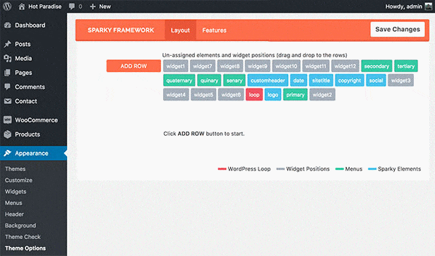 Layout Builder Animation